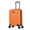 InUSA Trend 20" Hardside Carry-On Suitcase, 4-Wheeled Spinner, Orange (IUTRE00S-ORA)