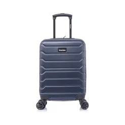 InUSA Trend 20" Hardside Carry-On Suitcase, 4-Wheeled Spinner, Blue (IUTRE00S-BLU)