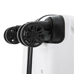 InUSA Trend 2-Piece Hardside Spinner Luggage Set, (IUTRE0SM-WHI)