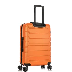 InUSA Trend 2-Piece Hardside Spinner Luggage Set, (IUTRE0SM-ORA)