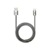 Power Cables<Iogear Charge & Sync 6.56' USB A to C Cable, Gray (G2LU3CAM02-GY)