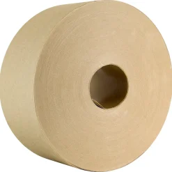 IPG Central Reinforced Water Activated Tape, 72mm x 450', Natural, 10/Carton (K6044)* Packing Tape