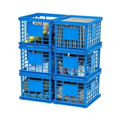 Iris Storage Crate, Blue (SC-LL Blue) Hot