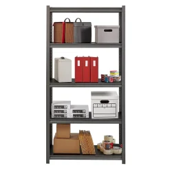 Discount 3200 Concealed Rivet 5-Shelf Metal Stand Alone Shelving Unit, 36