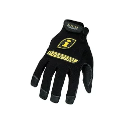 Work Gloves<Ironclad General Utility Spandex Gloves, Black, Medium, Pair