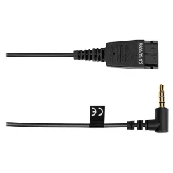 jabra BIZ 1100 Duo Noise Canceling Stereo On Ear Mobile Headset, Black (1159-0139-EDU)* Headsets