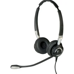 jabra BIZ 2400 II Noise Canceling Stereo Headset Microphone, Over-the-Head, Black (2409-720-209)* Headsets