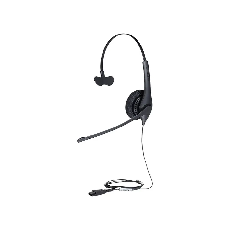 jabra BIZ 1500 Mono Headset, Over-the-Head, Black (GSA1513-0157)* Headsets