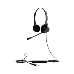 jabra Biz 2300 Noise Canceling Mono Headband, USB-A, Microsoft Skype Certified (2399-823-109)* Headsets
