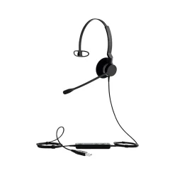jabra Biz 2300 Noise Canceling Mono Headband, USB-A, UC Certified (2393-829-109)* Headsets