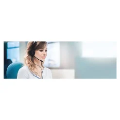 jabra Biz 2300 USB UC Duo 2399-829-119 Headset, Black* Headsets