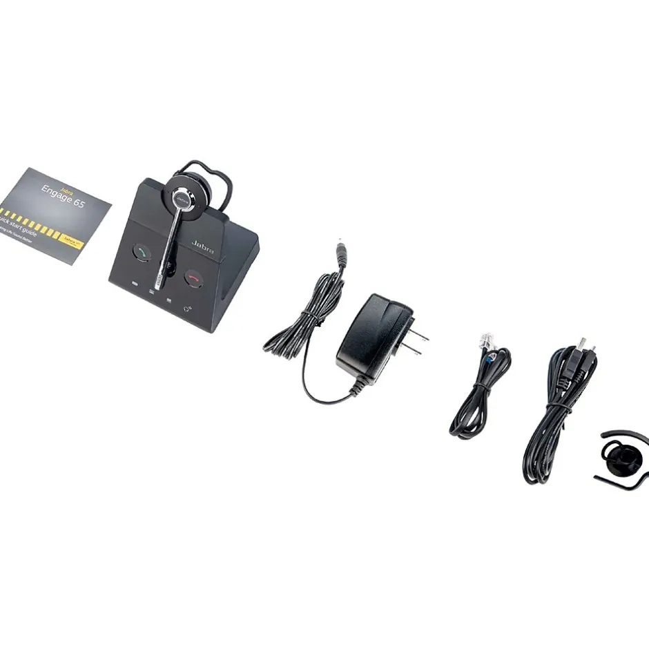 jabra Engage 75 Convertible Wireless Mono Headset, Over-the-Head, Black (9555-583-125)* Headsets