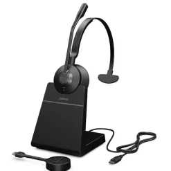 jabra Engage 55 SE Wireless Monoaural Headset with Stand, UC Certified (9653-435-125)* Headsets