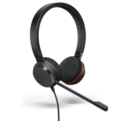 jabra Evolve 20 MS Noise Canceling Stereo On Ear Computer Headset, USB-A, MS Certified (4999-823-109)* Headsets