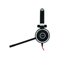 jabra Evolve 40 Noise Canceling Stereo Headset, USB-C, UC Certified, Black (6399-829-289)* Headsets