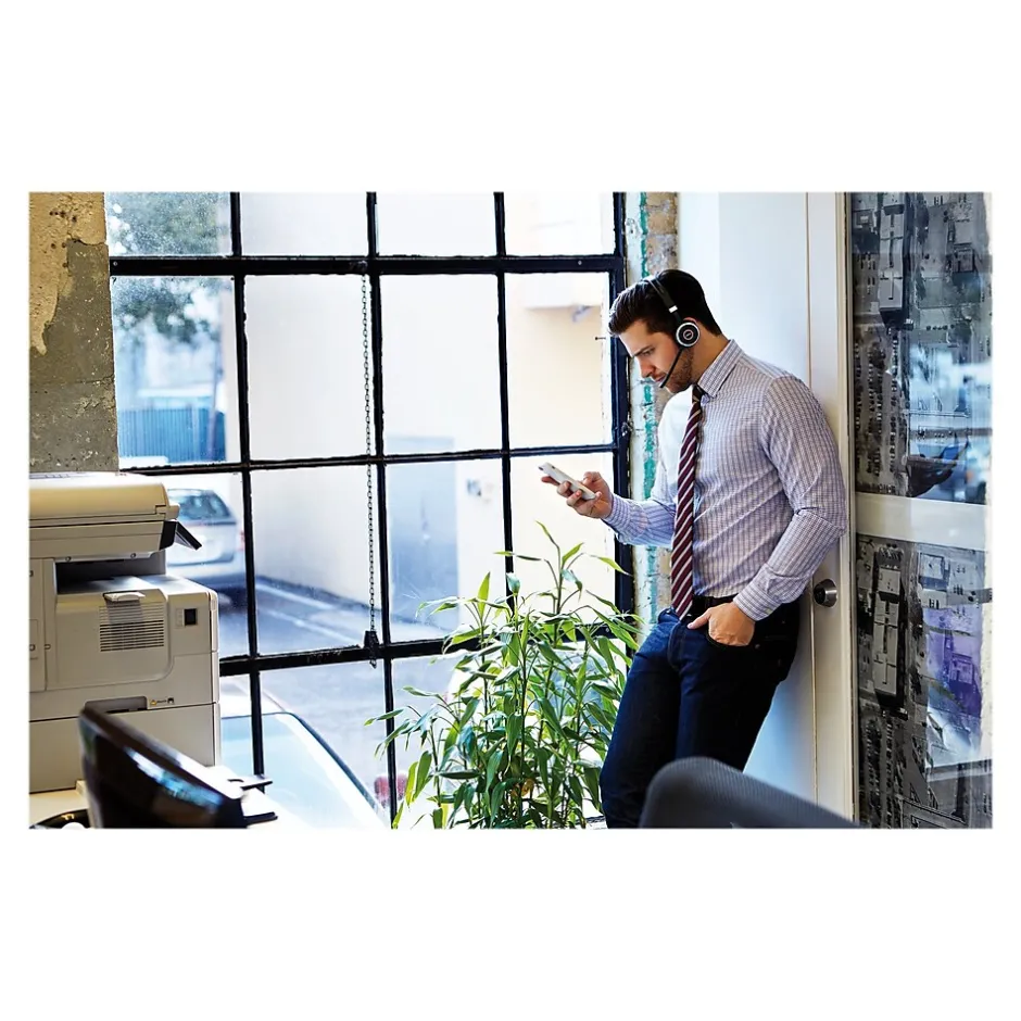 jabra Evolve 65+ UC Wireless Bluetooth Mono Computer Headset, UC Certified (6593-823-499)* Headsets