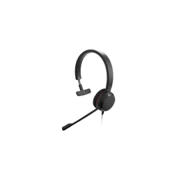 jabra Evolve 20SE UC Mono Computer Headset, Over-the-Head, Black (4993-829-489)* Headsets