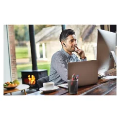 jabra STEALTH UC (MS) Wireless Bluetooth Noise Canceling Mono Headset, UC Certified (5578-230-309)* Headsets