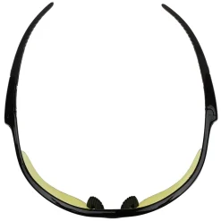 Eye Protection<KleenGuard Jackson® Nemesis Safety Glasses, Polycarbonate, Amber, Black