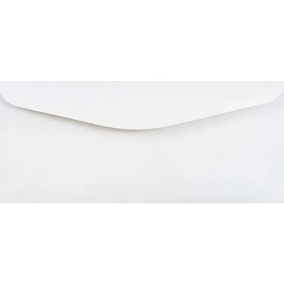 JAM Paper #12 Business Commercial Envelope, 4 3/4" x 6 1/2", White, 500/Box (45195H)* Business