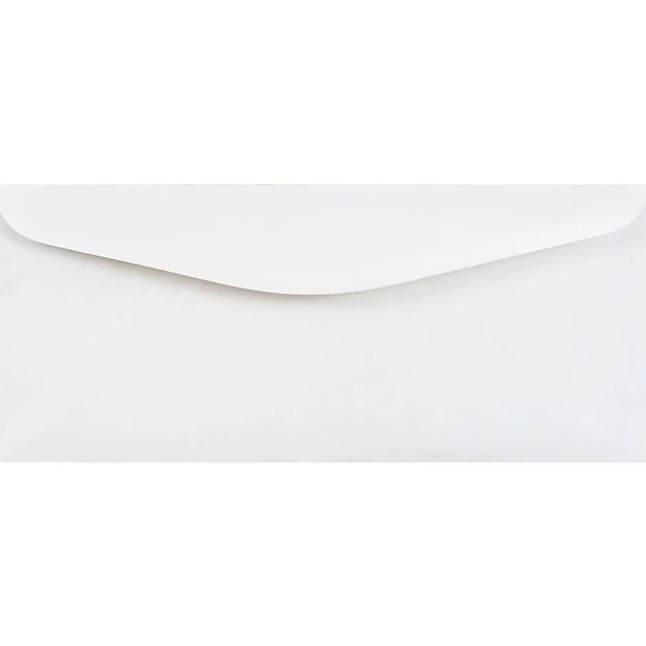 JAM Paper #12 Business Commercial Envelope, 4 3/4" x 11", White, 25/Pack (45195)* Business