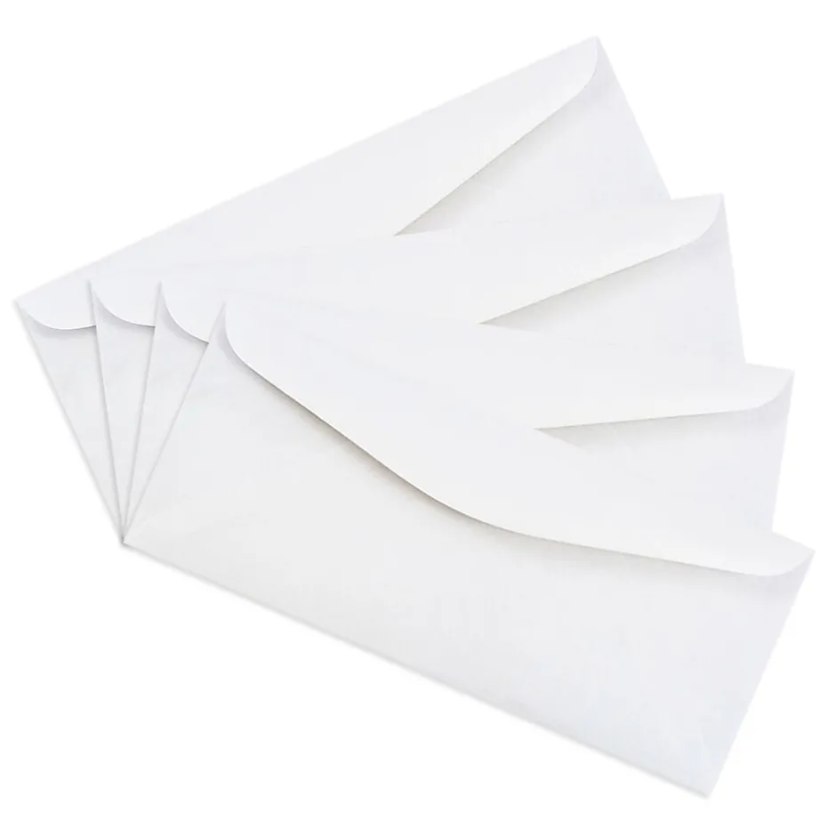 JAM Paper #12 Business Commercial Envelope, 4 3/4" x 11", White, 25/Pack (45195)* Business