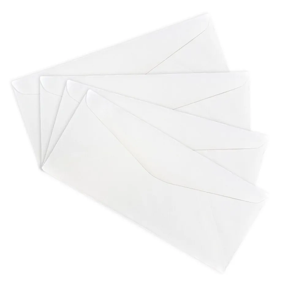 JAM Paper #14 Business Envelope, 5" x 11 1/2", White, 25/Pack (53273)* Business
