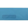 JAM Paper #10 Business Window Envelope, 4 1/8" x 9 1/2", Blue, 50/Pack (5156476I)* Window