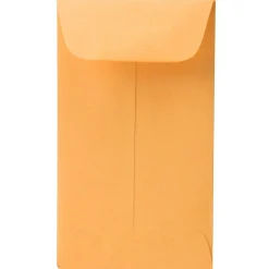 JAM Paper #3 Catalog Envelopes, 2 1/2" x 4 1/4", Brown Kraft, 50/Pack (94755-50)* Catalog