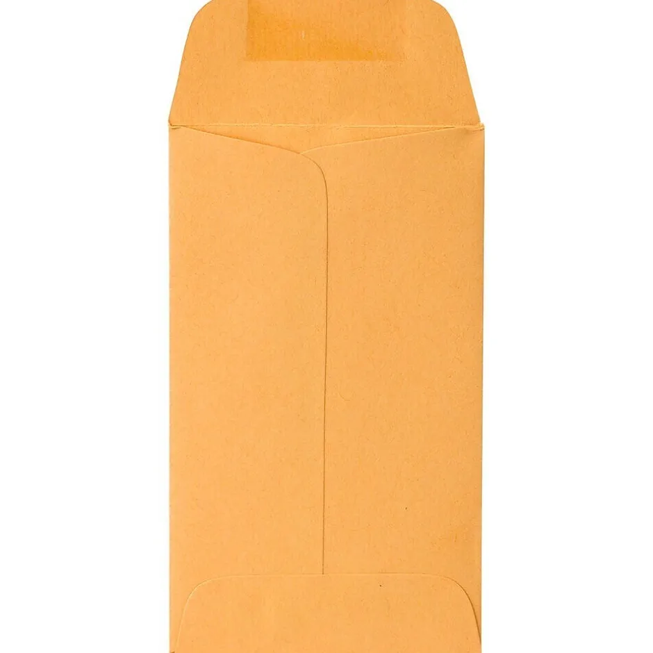 JAM Paper #3 Catalog Envelopes, 2 1/2" x 4 1/4", Brown Kraft, 50/Pack (94755-50)* Catalog