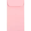 JAM Paper #7 Coin Business Envelopes, 3.5 x 6.5, Baby Pink, 25/Pack (1526773)* Business