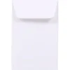 JAM Paper #1 Coin Envelope, 2 1/4" x 3 1/2", White, 100/Pack (122326658)* Business