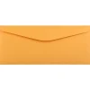 JAM Paper #11 Kraft Business Commercial Envelope, 4 1/2" x 10 3/8", Manila Brown Kraft, 50/Pack (1633180I)* Business