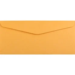 JAM Paper #10 Kraft Business Envelope, 4 1/8" x 9 1/2", Brown Kraft, 50/Pack (3984I)* Business