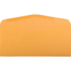 JAM Paper #14 Kraft Business Commercial Envelope, 5" x 11 1/2", Brown Kraft, 25/Pack (1633182)* Business