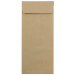 JAM Paper #14 Kraft Policy Business Envelopes, 5 x 11.5, Brown Kraft Paper Bag, 25/Pack (36317569)* Business