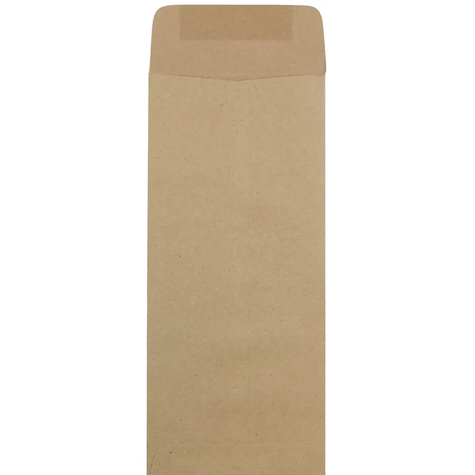 JAM Paper #14 Kraft Policy Business Envelopes, 5 x 11.5, Brown Kraft Paper Bag, 25/Pack (36317569)* Business