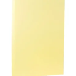 Best 80 lb. Cardstock Paper, 8.5" x 14", Light Yellow, 50 Sheets/Pack (16729341) Card Stock