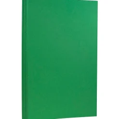 New 65 lb. Cardstock Paper, 8.5" x 14", Green, 50 Sheets/Pack (16730936) Card Stock