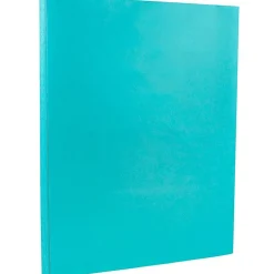 Online 65 lb. Cardstock Paper, 8.5" x 11", Sea Blue, 50 Sheets/Pack (102677) Card Stock