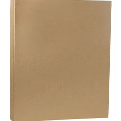 Outlet 65 lb. Cardstock Paper, 8.5" x 11", Brown Kraft, 250 Sheets/Ream (LEKR120606B) Card Stock
