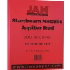 Outlet 110 lb. Cardstock Paper, 8.5" x 11", Jupiter Red Stardream, 50 Sheets/Pack (173SD8511JU285) Card Stock