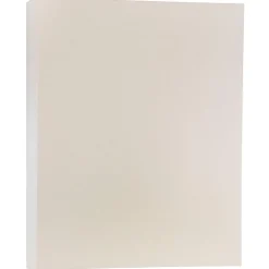 Clearance 110 lb. Cardstock Paper, 8.5" x 11", Opal Ivory Stardream, 50 Sheets/Pack (173SD8511OP285) Card Stock
