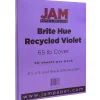 Discount 65 lb. Cardstock Paper, 8.5" x 11", Violet Purple, 50 Sheets/Pack (102426) Card Stock