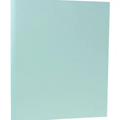 80 lb. Cardstock Paper, 8.5" x 11", Aqua Blue, 50 Sheets/Pack (1524370) Card Stock