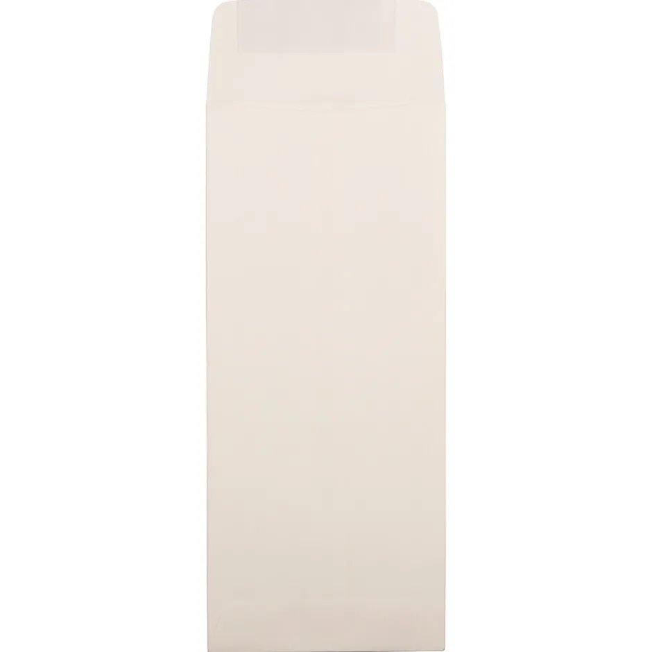 JAM Paper #11 Policy Business Strathmore Envelopes, 4.5 x 10.375, Natural White Wove, 50/Pack (900905923I)* Business