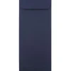 JAM Paper #10 Policy Business Envelopes, 4 1/8" x 9 1/2", Navy Blue, 25/Pack (LEBA317)* Business