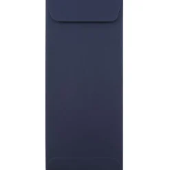 JAM Paper #10 Policy Business Envelopes, 4 1/8" x 9 1/2", Navy Blue, 25/Pack (LEBA317)* Business
