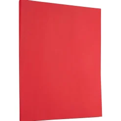 30% Recycled Smooth Colored 8.5" x 11" Copy Paper, 24 lbs., Red, 50 Sheets/Pack (151023A) Large Quantity Paper
