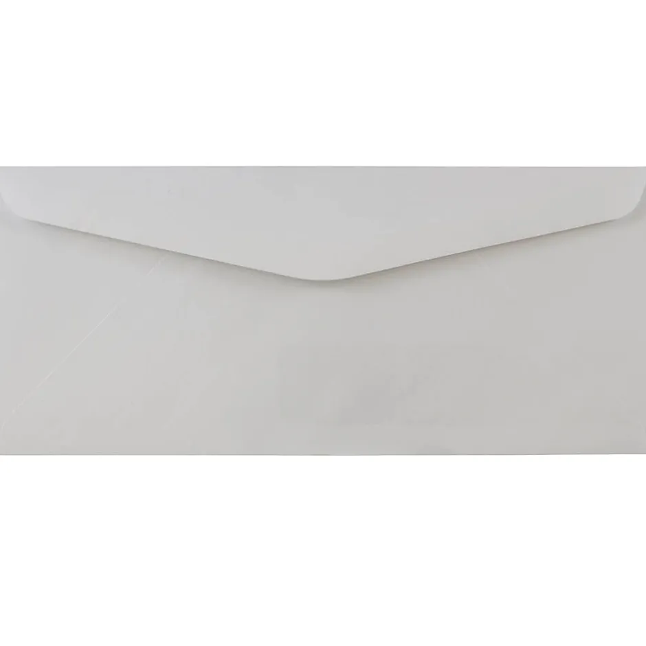 JAM Paper #10 Window Envelope, 4 1/8" x 9 1/2", White, 100/Pack (1633173I)* Window